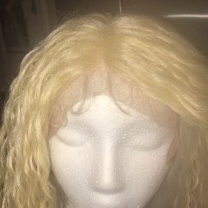 Blonde Synthetic Lace Front Wig